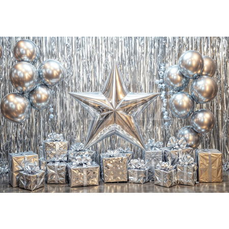 Fabric Photography Background New Year / Backdrop 6513