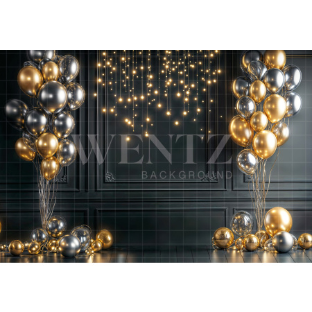 Fabric Photography Background New Year / Backdrop 6575