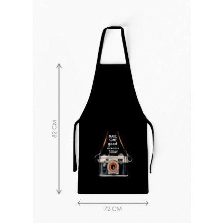 Adult Separate Good Memories Camera Apron with Pocket / AW39