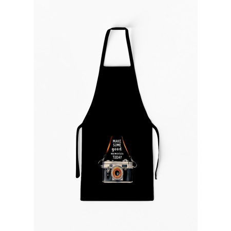 Adult Separate Good Memories Camera Apron with Pocket / AW39