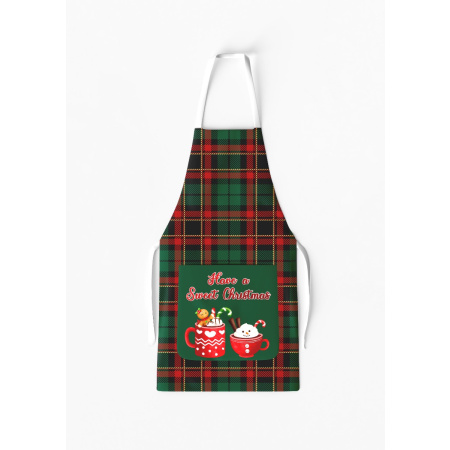 Sweet Christmas Apron with Pocket / AW42