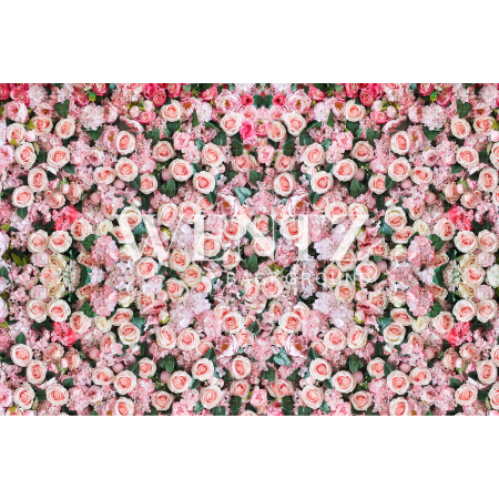 Fabric Photography Background Floral / Backdrop 1521