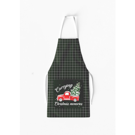 Christmas Memories Apron with Pocket / AW54