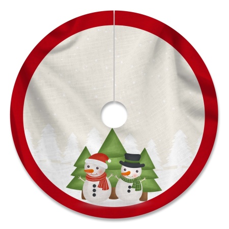 Watercolor Christmas Tree Skirt / WSA01