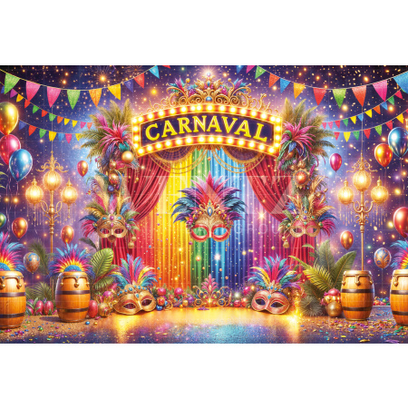 Fabric Photography Background Carnival / Backdrop 6595