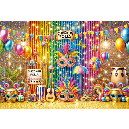 Fabric Photography Background Carnival / Backdrop 6597