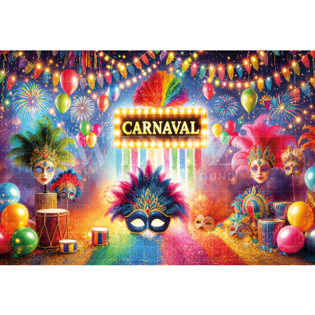 Fabric Photography Background Carnival / Backdrop 6600