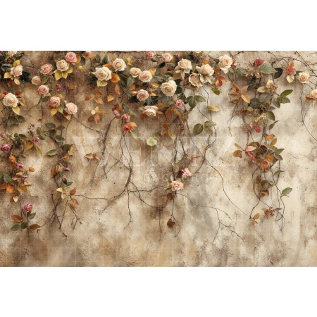 Fabric Photography Background Fine Art Floral / Backdrop 6179