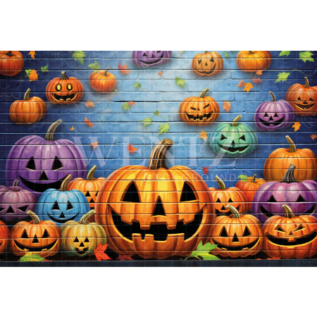 Fabric Photography Background Halloween / Backdrop 6352