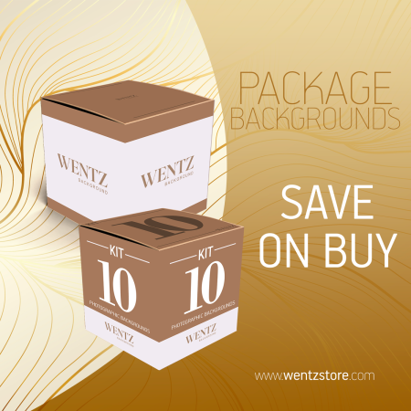 Package with 10 Backgrounds Wentz | KIT-10