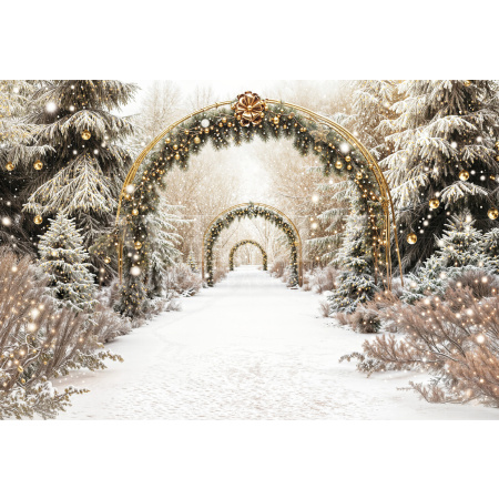 Fabric Photography Background Christmas / Backdrop 6500