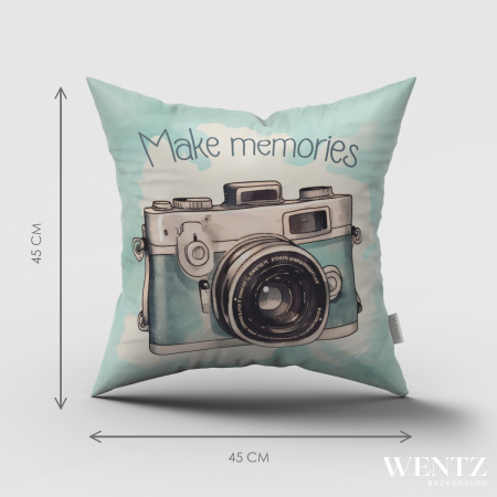 Pillow Case Photographic Camera - 45 x 45 / WA76