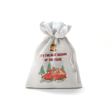 Gift Pickup Decorative Christmas Bag With String / WS21