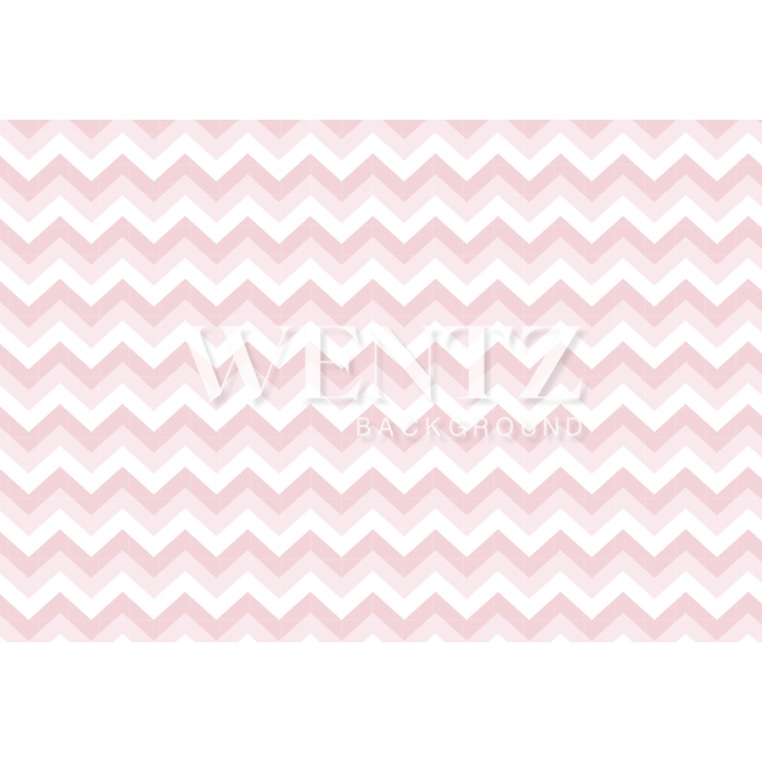 Fabric Photography Background Chevron Pink / Backdrop 1467