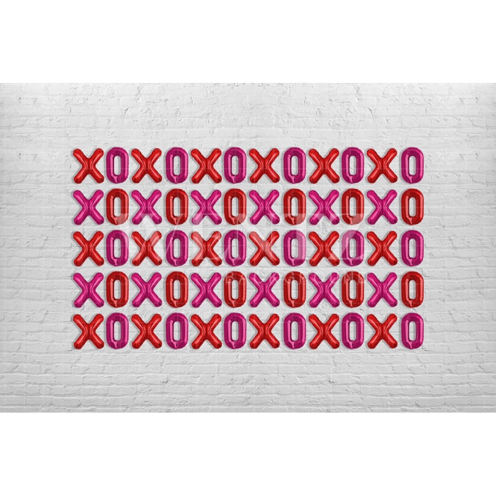 Fabric Photography Background Valentine's Day Panel / Backdrop 2854