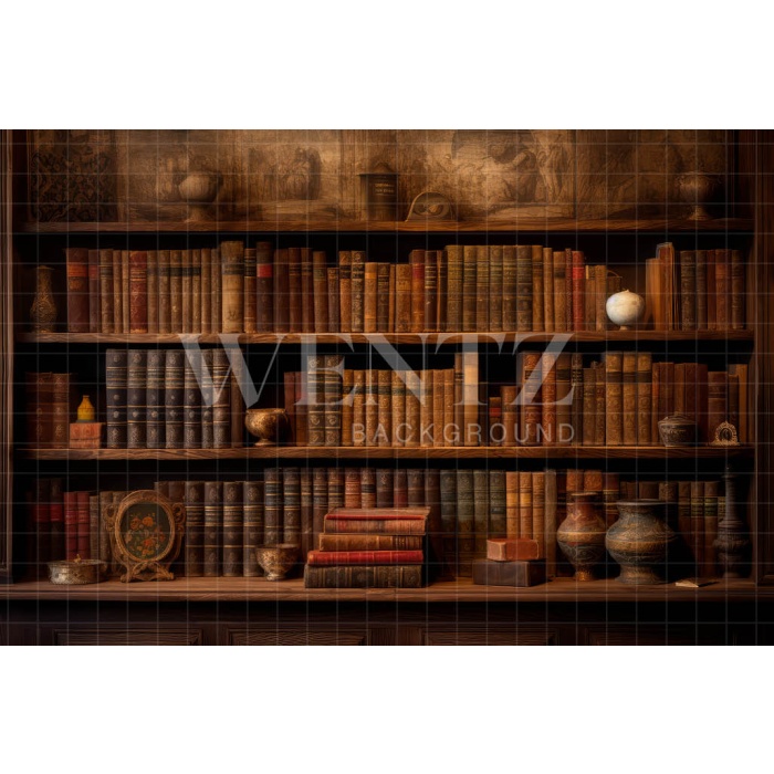 Fabric Photography Background Set with Books / Backdrop 3214