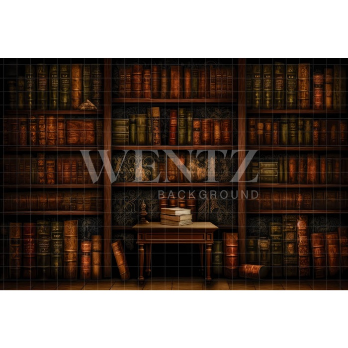 Fabric Photography Background Set with Books / Backdrop 3215