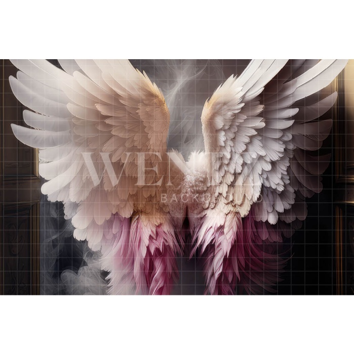 Fabric Photography Background Wings / Backdrop 3497