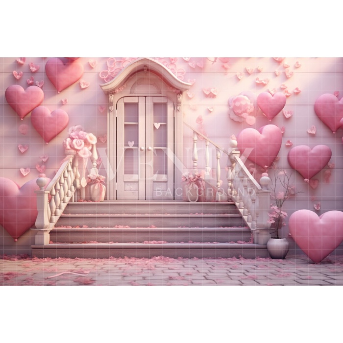 Fabric Photography Background Romantic Entry / Backdrop 3651