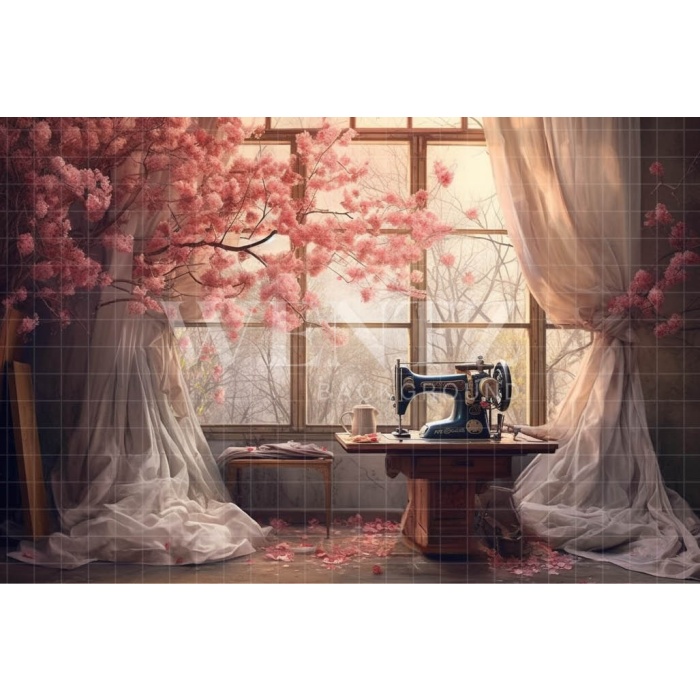 Fabric Photography Background Sewing Studio / Backdrop 3676