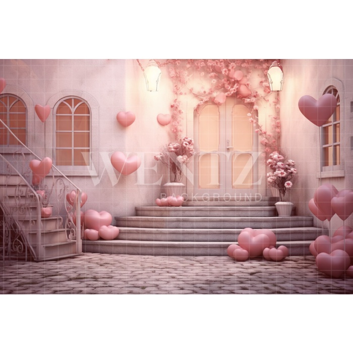 Fabric Photography Background Romantic Entry / Backdrop 3732