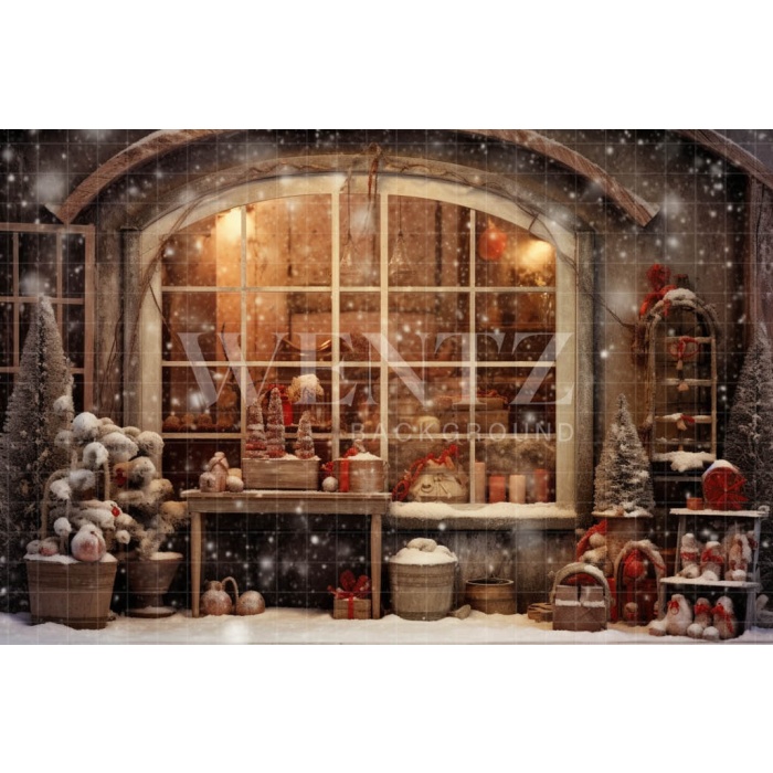 Fabric Photography Background Christmas Set / Backdrop 4315