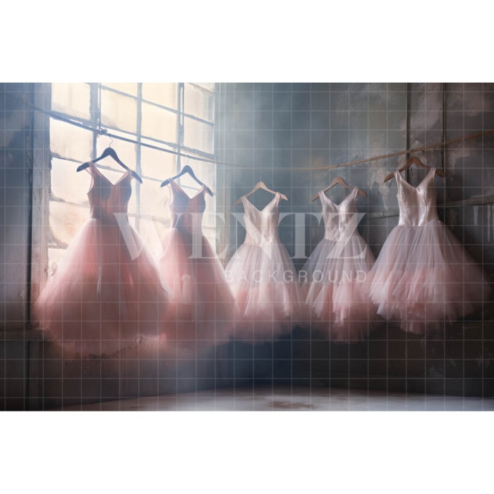 Fabric Photography Background Ballet Studio / Backdrop 4894