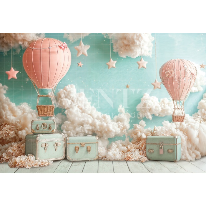 Fabric Photography Background Children's Day / Backdrop 6388