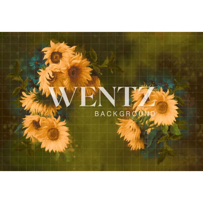 Fabric Photography Background Flowers Fine Art / Backdrop CW84