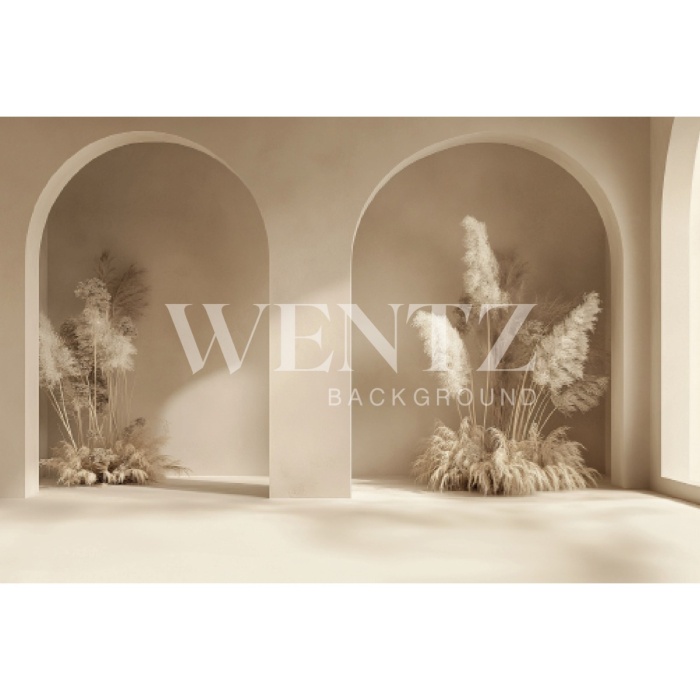 Fabric Photography Background Mother's Day Arches / Backdrop 5843