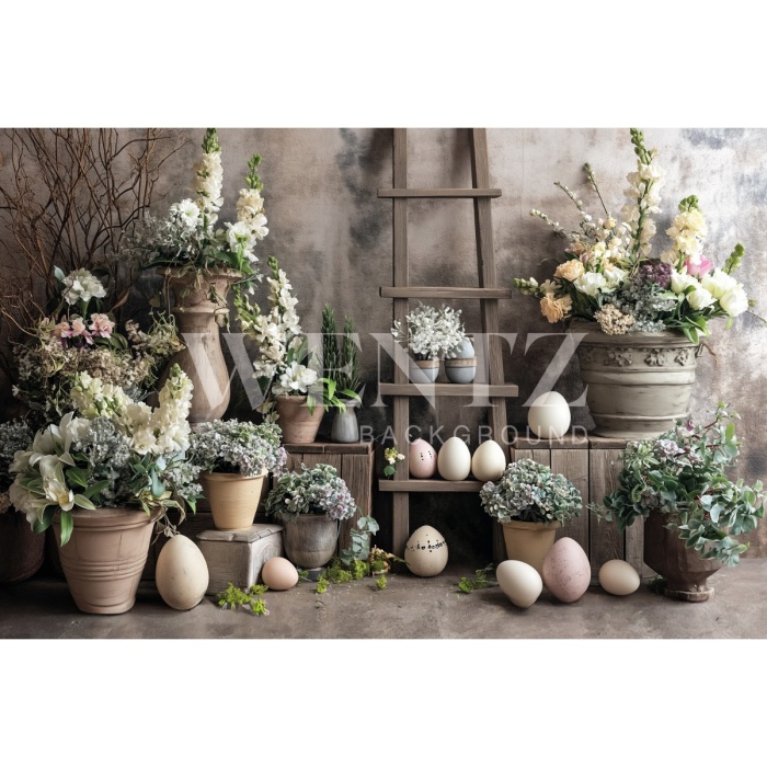 Fabric Photography Background Easter / Backdrop 5616