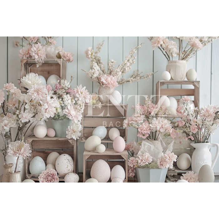 Fabric Photography Background Easter / Backdrop 5640