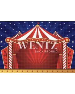 Fabric Photography Background Circus / Backdrop 1232