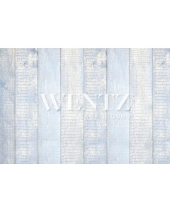 Fabric Photography Background Wood Blue / Backdrop 1512