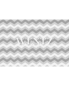 Fabric Photography Background Chevron Gray / Backdrop 1547