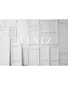 Fabric Photography Background White Wood / Backdrop 1578