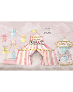 Fabric Photography Background Circus / Backdrop 1583