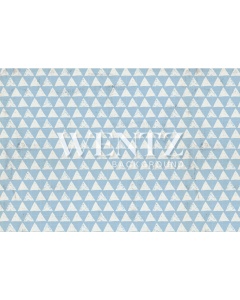 Fabric Photography Background Blue Triangle / Backdrop 1634