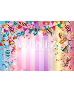 Fabric Photography Background Carnival / Backdrop 1685