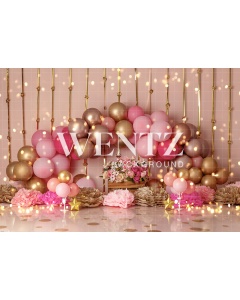 Fabric Photography Background Scenarios Rose Gold Balloon Newborn / Backdrop 1976