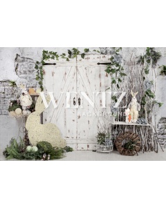 Fabric Photography Background Easter Door Newborn / Backdrop 2019