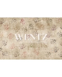 Fabric Photography Background Painting Hands / Backdrop 2129