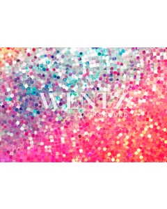 Fabric Photography Background Carnival Colorful Sequins / Backdrop 2392