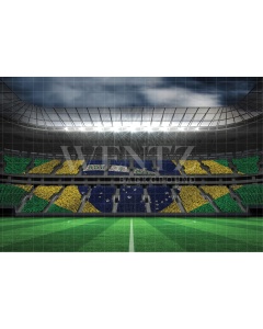 Fabric Photography Background Soccer World Cup / Backdrop 2510