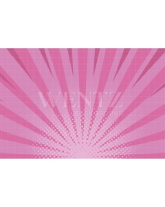 Fabric Photography Background Pink Kids Comic / Backdrop 2514