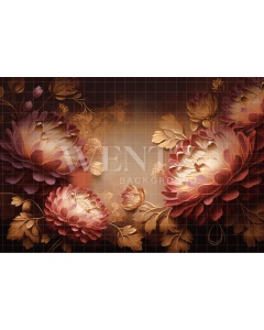 Fabric Photography Background Floral Fine Art / Backdrop 3011