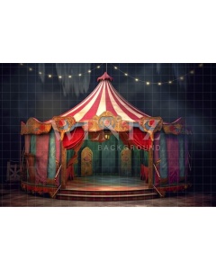 Fabric Photography Background Circus Tent / Backdrop 3047