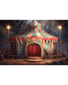 Fabric Photography Background Circus Tent / Backdrop 3054