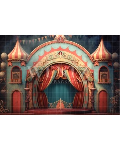 Fabric Photography Background Circus Tent / Backdrop 3056