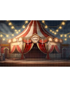 Fabric Photography Background Circus Tent / Backdrop 3058